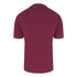 Aquascutum Active Check Pocket T Shirt Cordovan Ts004 26 Burgundy T Shirt Male